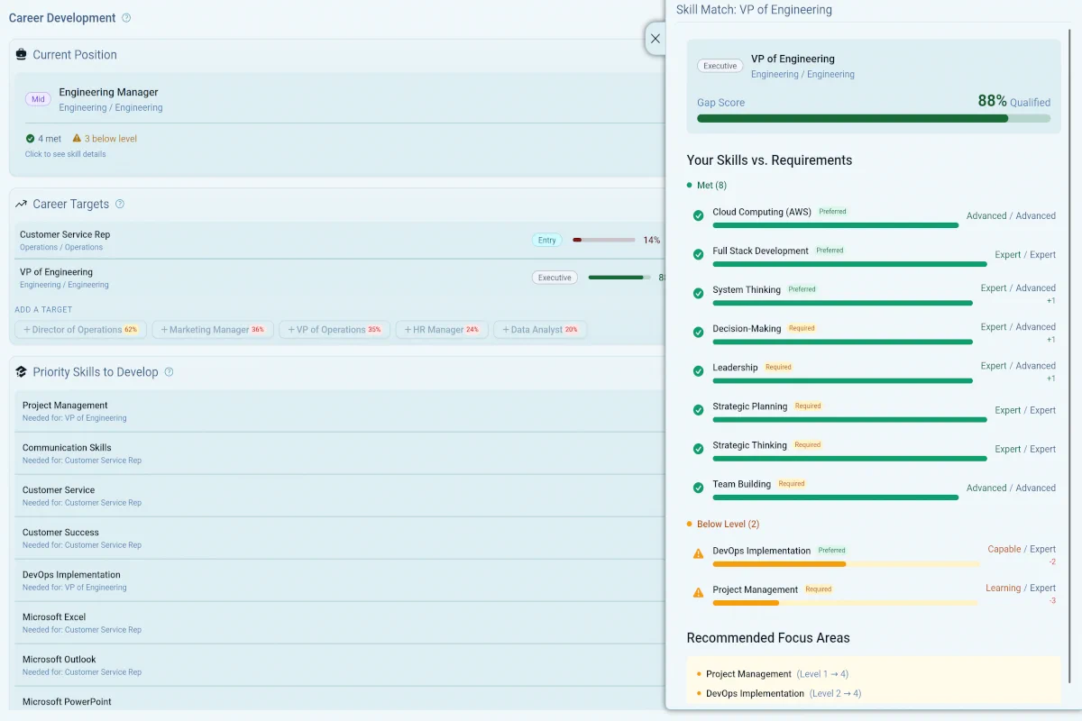 hidn My Career screen